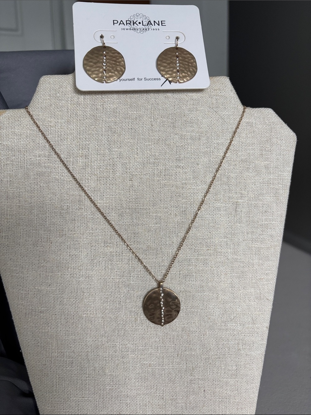 Park Lane “Tulum” Earrings with Matching Pendant Necklace
